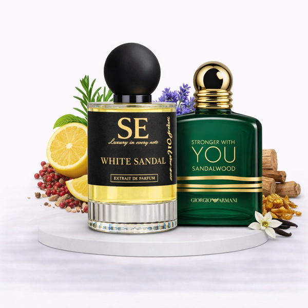 WHITE SANDAL INSPIRED BY( Stronger With You Sandalwood)