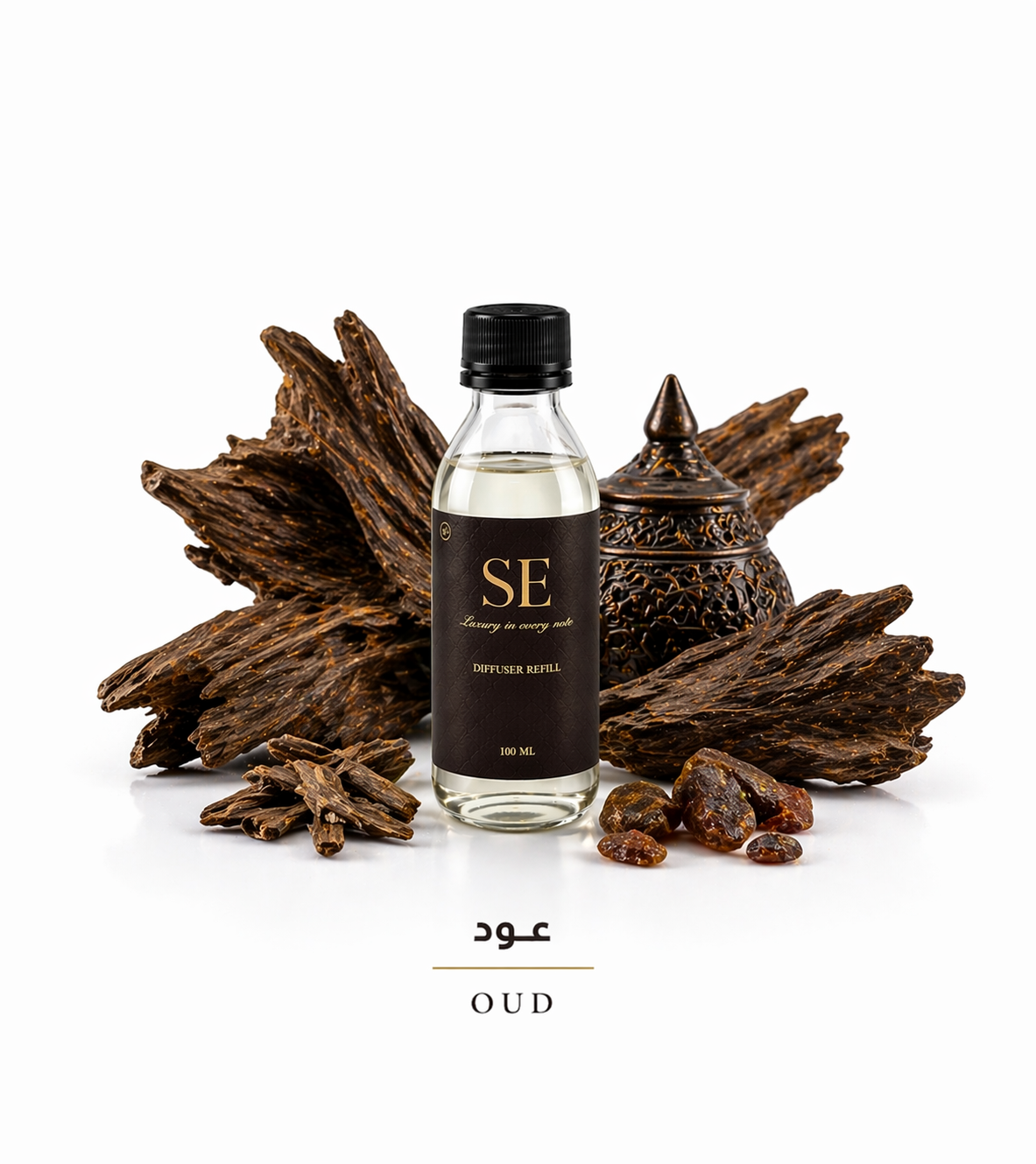 Oud scent Refill Bottle -100 ml Size